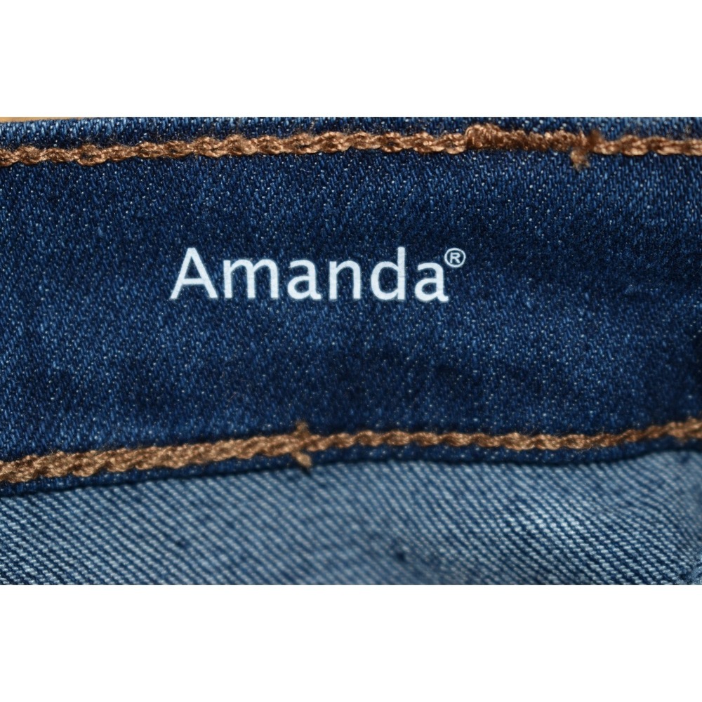 Gloria Vanderbilt 6 Amanda Capris All-Around Slimming Effect Jeans 5-Pocket crop - Picture 6 of 16